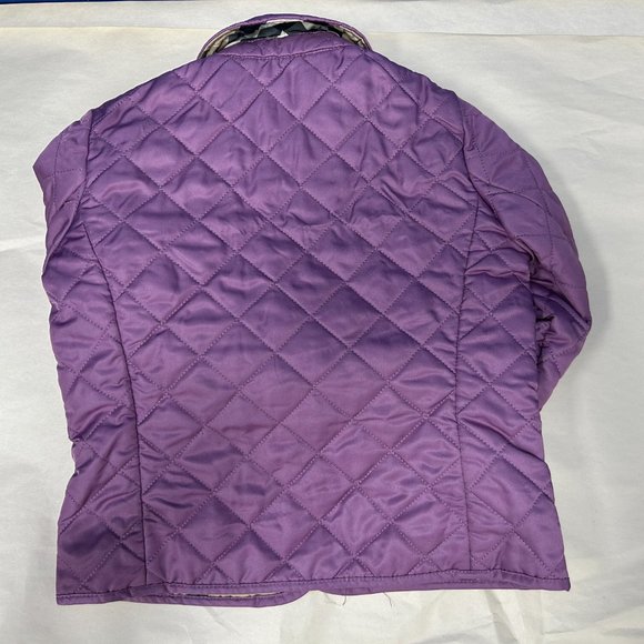 BURBERRY Children Purple Light Quilted Jacket Sz US 3Y - Picture 5 of 6